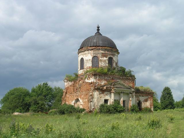 Мармыжи. Церковь Владимирской иконы Божией Матери. фасады