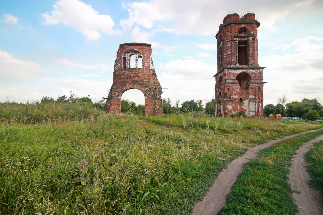 Церковь Богоявления Господня (старая), Кузовка (Богородицкий район, Тульская область). фасады