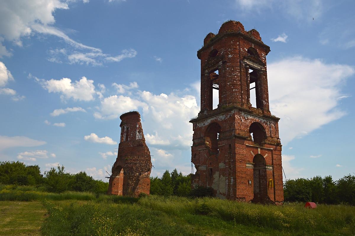 фасады. Церковь Богоявления Господня (старая), Кузовка (Богородицкий район, Тульская область)