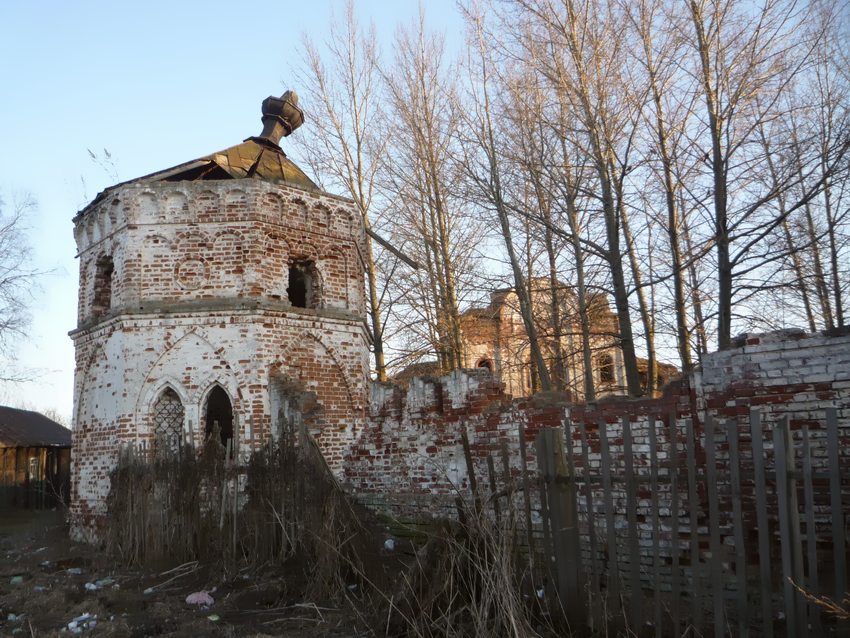 Владимирская Заоникиева пустынь, Лучниково (Вологодский район, Вологодская область). фасады