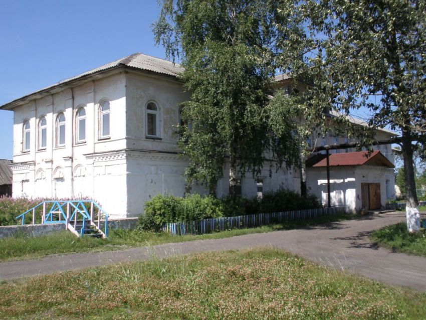 Владимирская Заоникиева пустынь, Лучниково (Вологодский район, Вологодская область). фасады, Монастырская гостиница (1859 год).