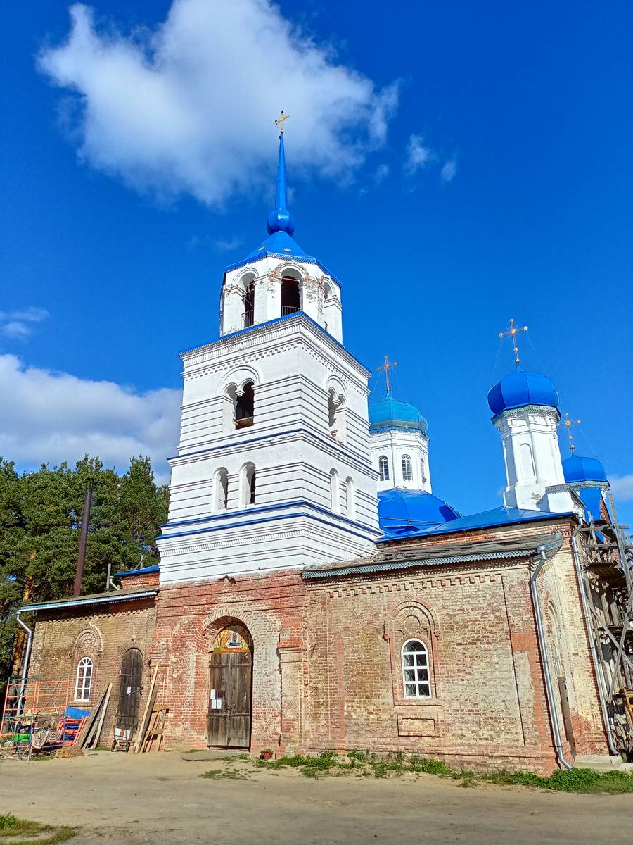 Церковь Успения Пресвятой Богородицы (каменная), Кичменгский Городок (Кичменгско-Городецкий район, Вологодская область). фасады