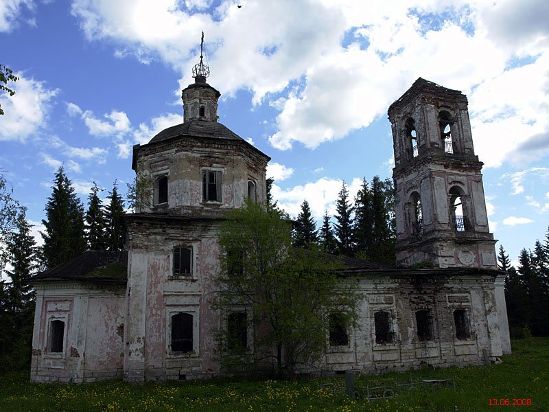 Стан. Церковь Рождества Пресвятой Богородицы. фасады