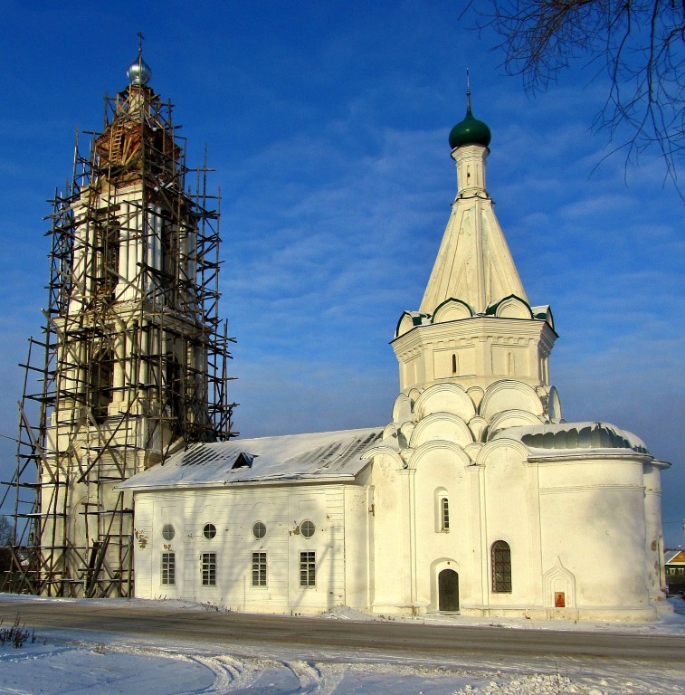 Церковь Никиты мученика, Елизарово (Переславский район и г. Переславль-Залесский, Ярославская область). дополнительная информация, вид с юга