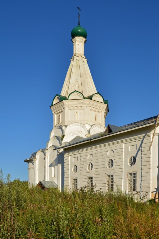 Елизарово. Церковь Никиты мученика. архитектурные детали, Вид на храм с северо-запада