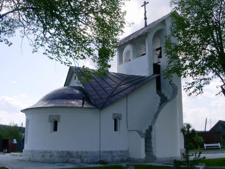 Каменское. Церковь Евстафия (Сокольского). фасады, вид с северо-востока