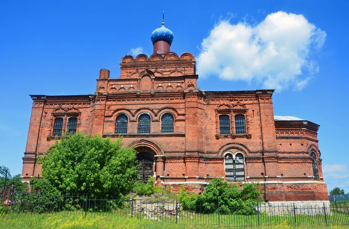 Церковь Покрова Пресвятой Богородицы, Коростово (Рязанский район, Рязанская область). фасады