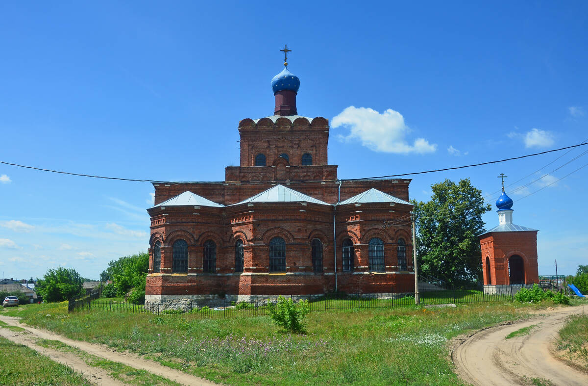 Церковь Покрова Пресвятой Богородицы, Коростово (Рязанский район, Рязанская область). фасады