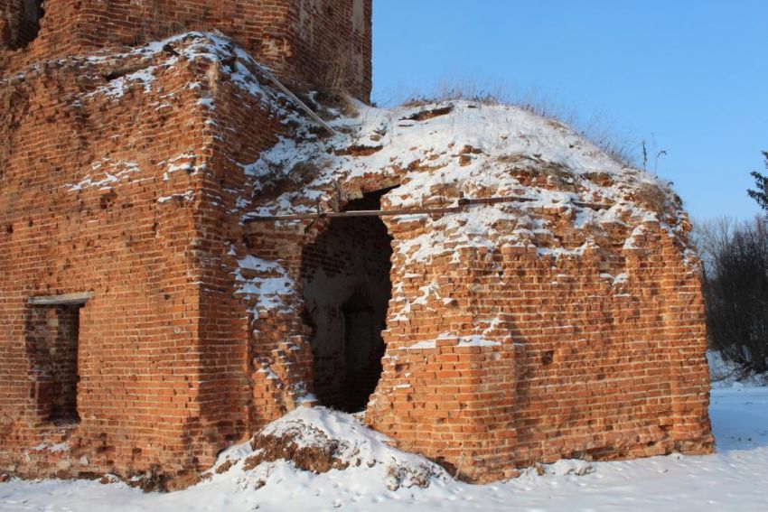Церковь Параскевы Пятницы, Кумовское (Бабынинский район, Калужская область). архитектурные детали, Апсида