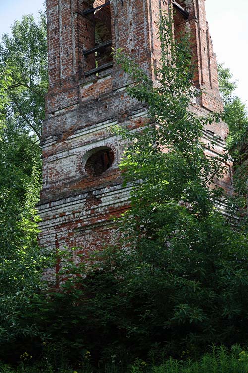 Лаврентьев Холм, урочище. Церковь Архангела Михаила и Казанской иконы Божией Матери. архитектурные детали