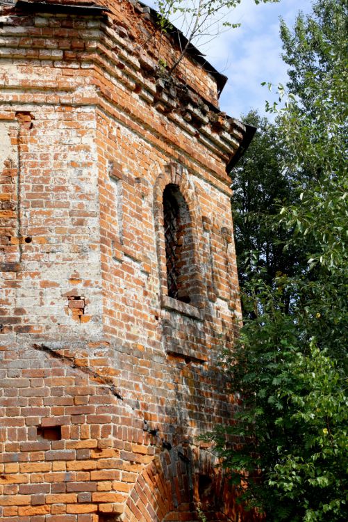 Церковь Архангела Михаила и Казанской иконы Божией Матери, Лаврентьев Холм, урочище (Борисоглебский район, Ярославская область). архитектурные детали