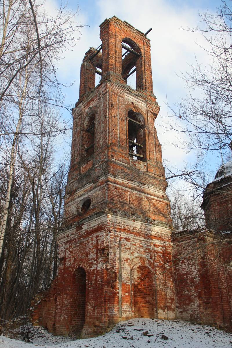 архитектурные детали. Церковь Архангела Михаила и Казанской иконы Божией Матери, Лаврентьев Холм, урочище (Борисоглебский район, Ярославская область)