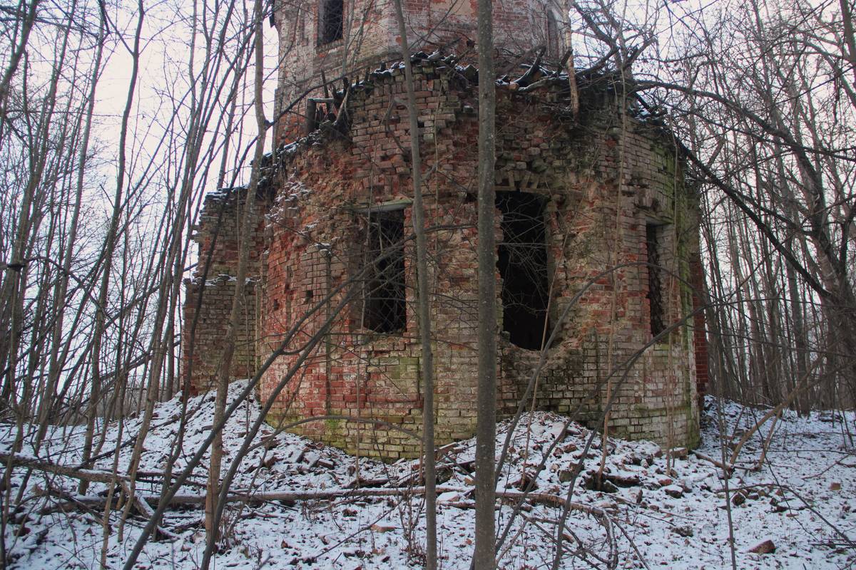 интерьер и убранство. Церковь Архангела Михаила и Казанской иконы Божией Матери, Лаврентьев Холм, урочище (Борисоглебский район, Ярославская область)