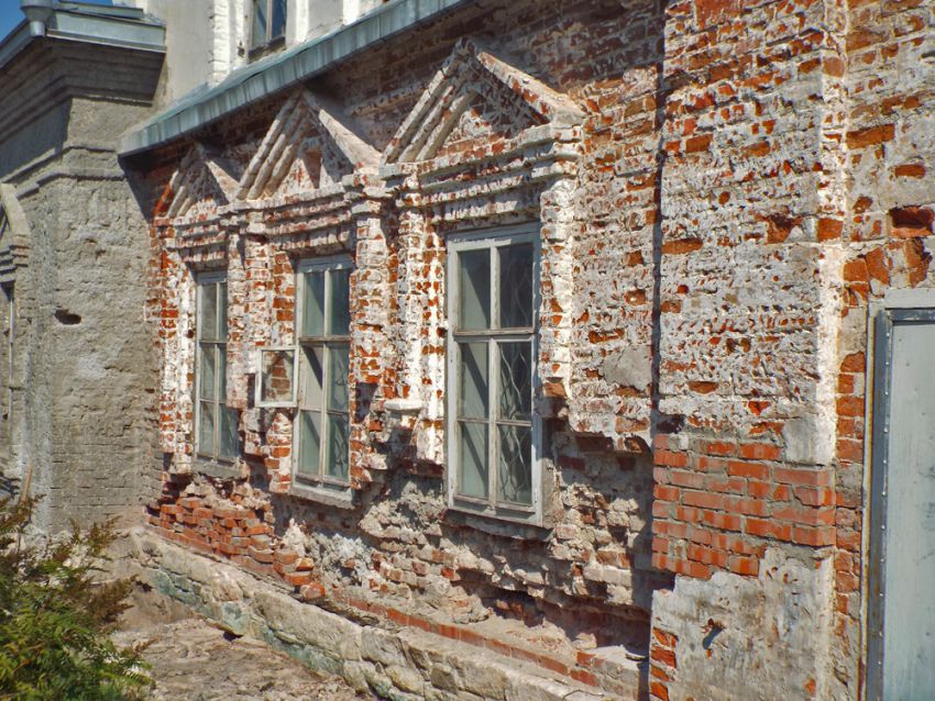 Успенский Вышенский женский монастырь. Церковь Успения Пресвятой Богородицы, Выша (Шацкий район, Рязанская область). архитектурные детали
