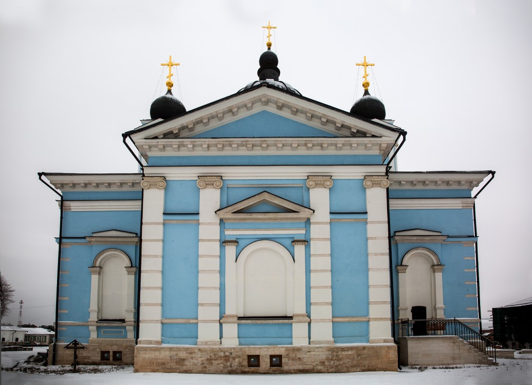 Успенский Вышенский женский монастырь. Собор Рождества Христова, Выша (Шацкий район, Рязанская область). фасады