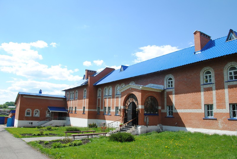 Казанский монастырь, Папоротка (Богородицкий район, Тульская область). архитектурные детали, Келейный корпус