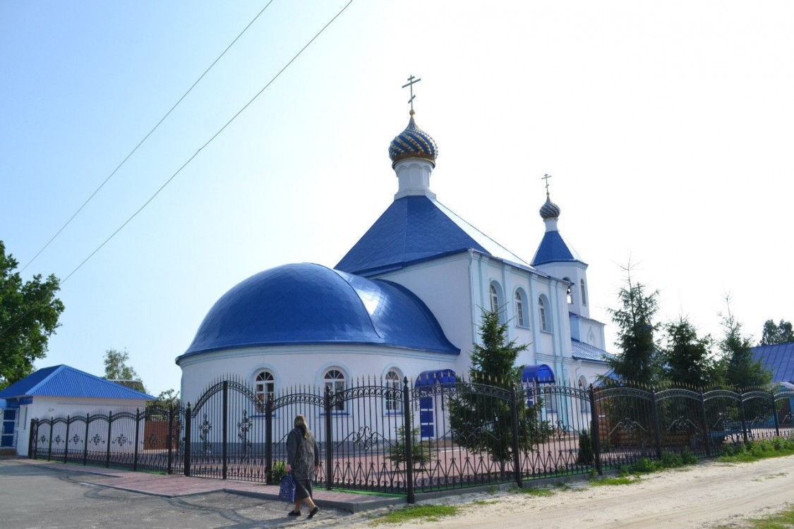 Зубова Поляна. Церковь Покрова Пресвятой Богородицы. фасады