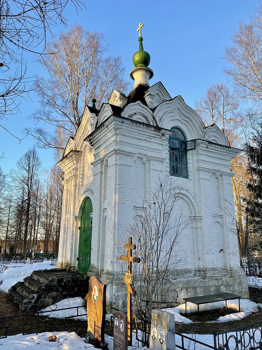 фасады. Часовня Саввы Стромынского, Стромынь (Богородский городской округ, Московская область)