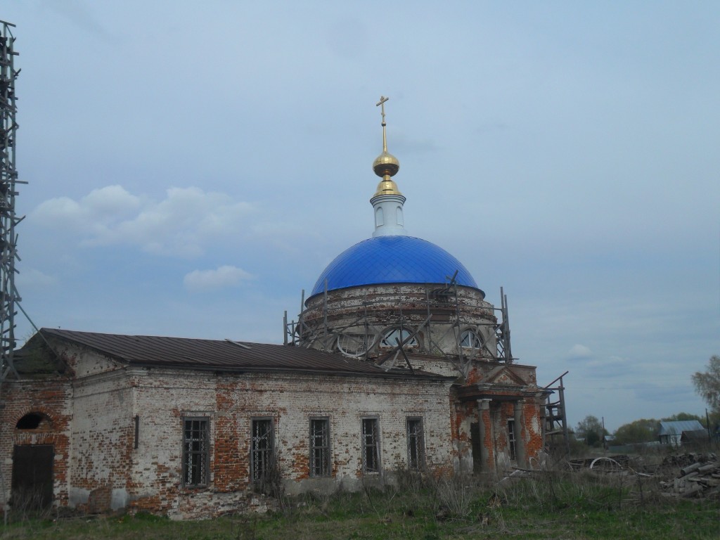 Церковь Воскресения Христова, Жайск (Вачский район, Нижегородская область). фасады, Жайск. Церковь Воскресения Христова.