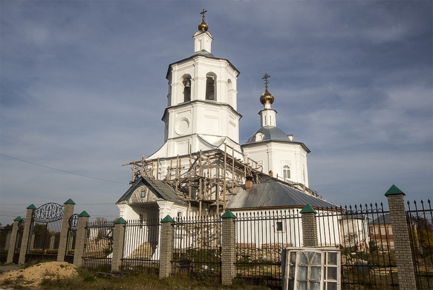 Церковь Казанской иконы Божией Матери, Макарьево (Лысковский район, Нижегородская область). документальные фотографии
