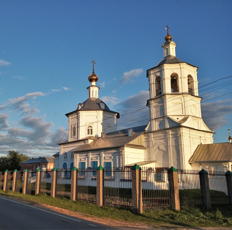 Церковь Казанской иконы Божией Матери, Макарьево (Лысковский район, Нижегородская область). фасады