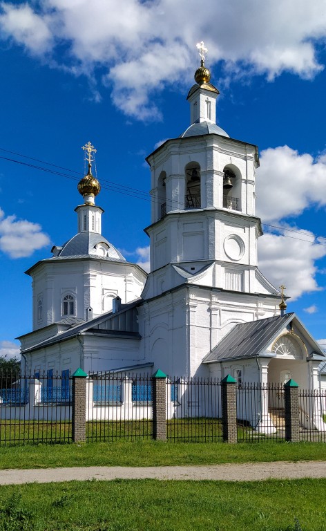 Макарьево. Церковь Казанской иконы Божией Матери. фасады