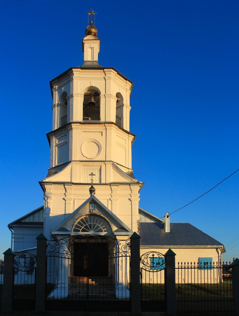 Макарьево. Церковь Казанской иконы Божией Матери. фасады, Западный фасад