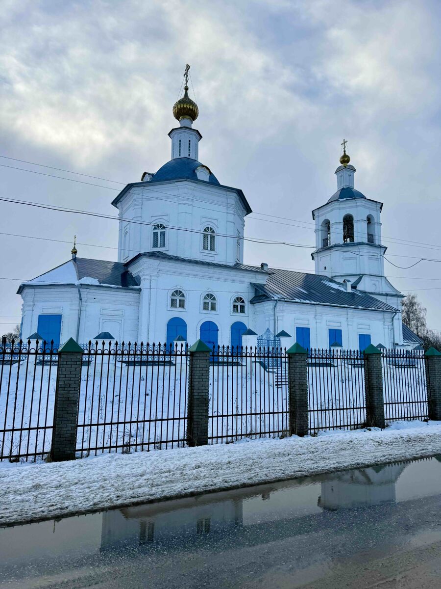 Церковь Казанской иконы Божией Матери, Макарьево (Лысковский район, Нижегородская область). фасады