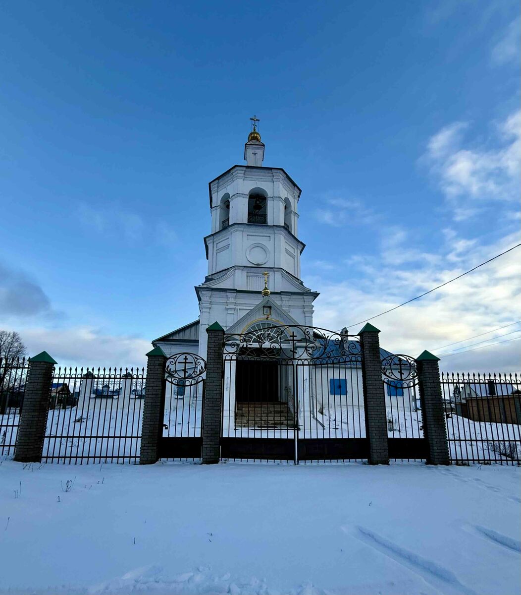 Церковь Казанской иконы Божией Матери, Макарьево (Лысковский район, Нижегородская область). фасады