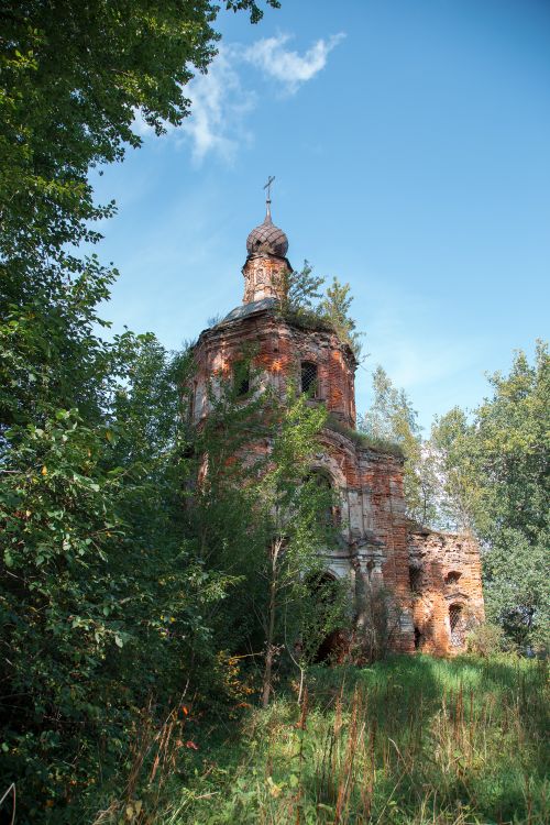 Церковь Тихвинской иконы Божией Матери, Тихвинское (Рыбинский район, Ярославская область). фасады