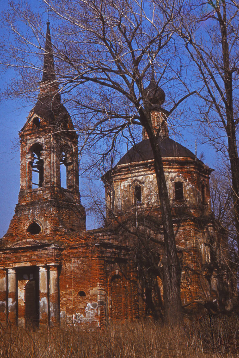 Церковь Тихвинской иконы Божией Матери, Тихвинское (Рыбинский район, Ярославская область). фасады