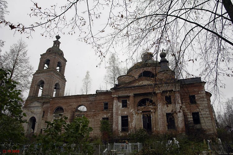 Церковь Спаса Всемилостивого, Спасс (Рыбинский район, Ярославская область). фасады