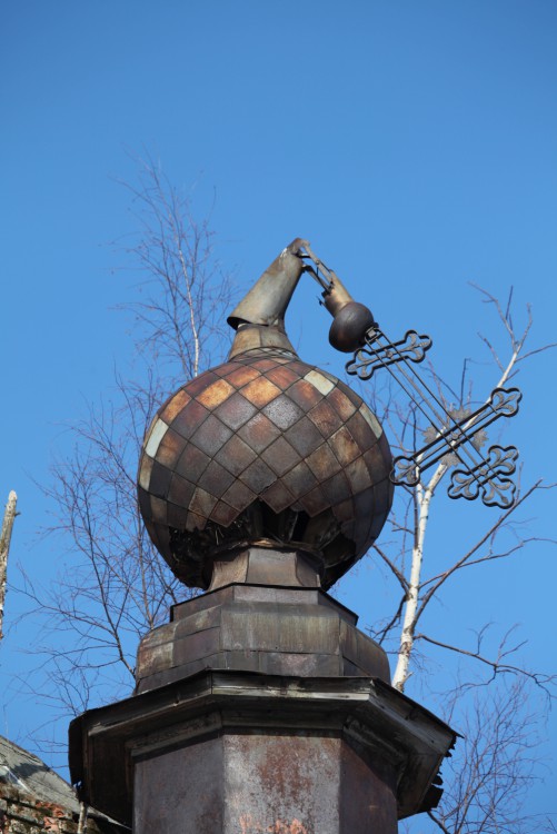 Церковь Спаса Всемилостивого, Спасс (Рыбинский район, Ярославская область). архитектурные детали