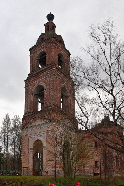 Церковь Спаса Всемилостивого, Спасс (Рыбинский район, Ярославская область). фасады