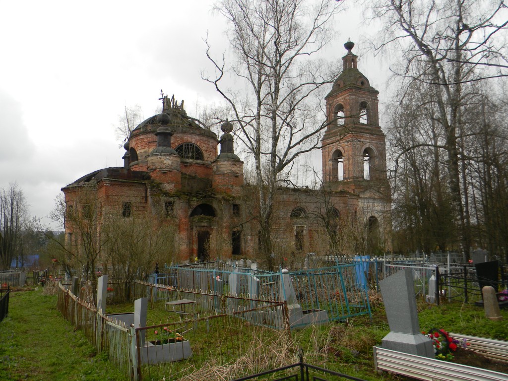 Церковь Спаса Всемилостивого, Спасс (Рыбинский район, Ярославская область). фасады