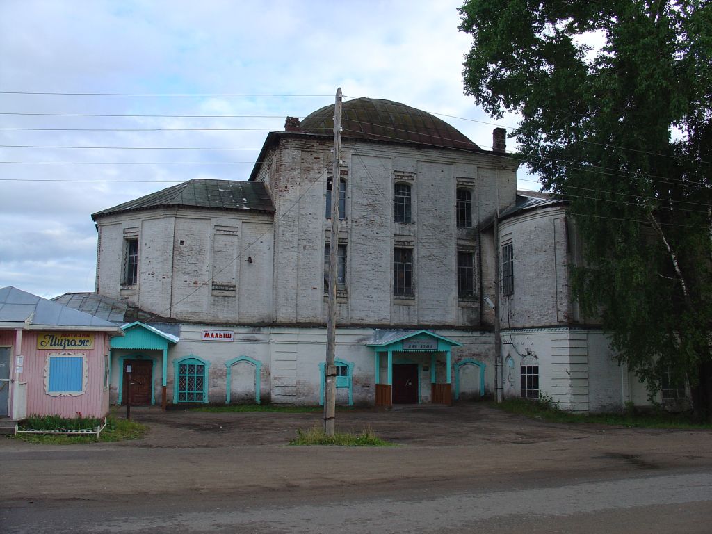 Церковь Преображения Господня, Кичменгский Городок (Кичменгско-Городецкий район, Вологодская область). фасады