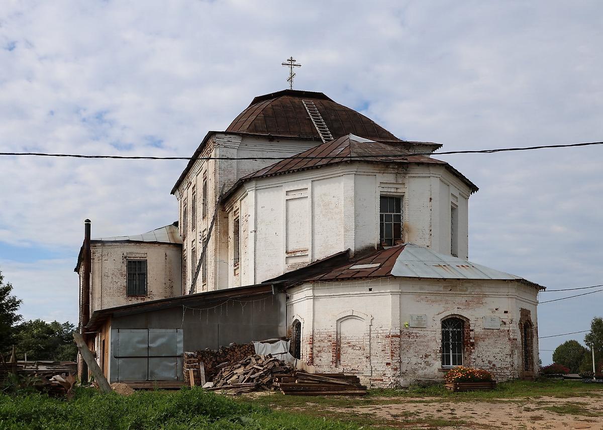 фасады. Церковь Преображения Господня, Кичменгский Городок (Кичменгско-Городецкий район, Вологодская область)