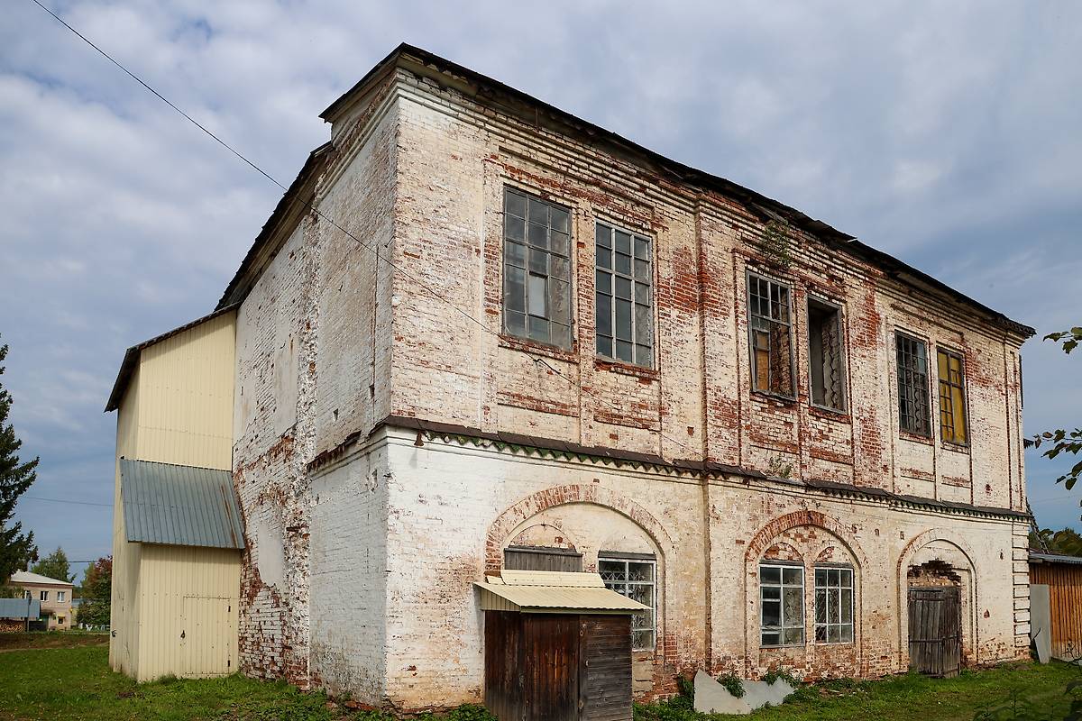 фасады. Церковь Преображения Господня, Кичменгский Городок (Кичменгско-Городецкий район, Вологодская область)