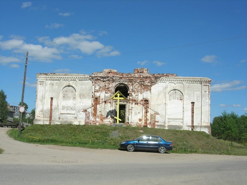 Шексна. Церковь Казанской иконы Божией Матери. фасады