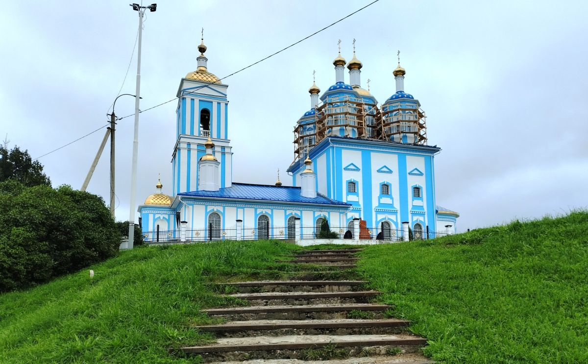 Церковь Казанской иконы Божией Матери, Шексна (Шекснинский район, Вологодская область). фасады