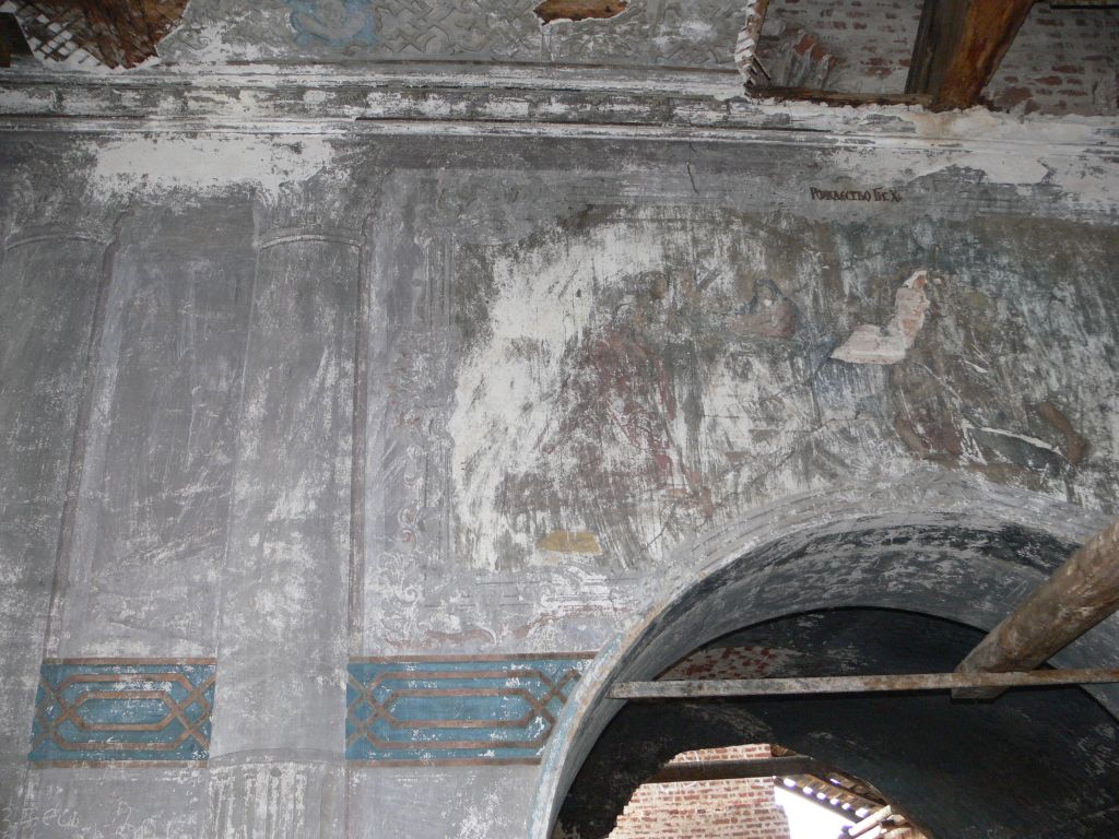 Церковь Рождества Христова, Никольское (Усть-Кубинский район, Вологодская область). интерьер и убранство