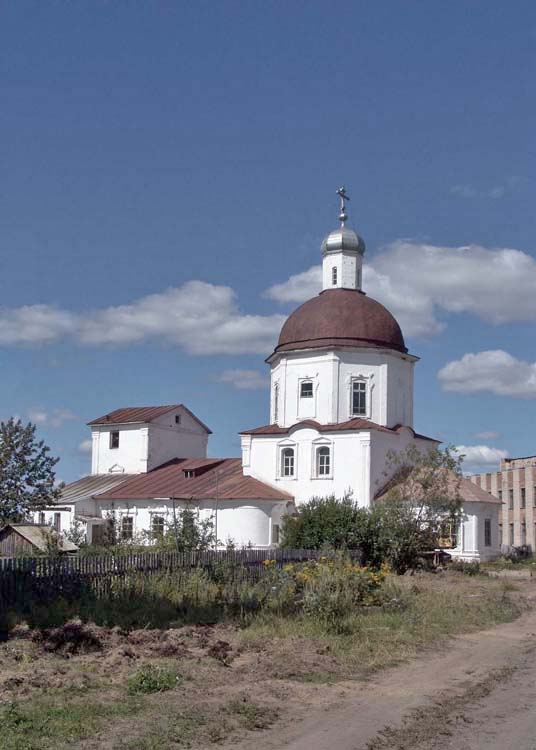 Липин Бор. Церковь Троицы Живоначальной. фасады