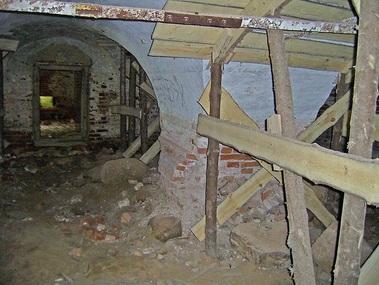 Церковь Богоявления Господня на Острову, Хопылёво (Рыбинский район, Ярославская область). интерьер и убранство