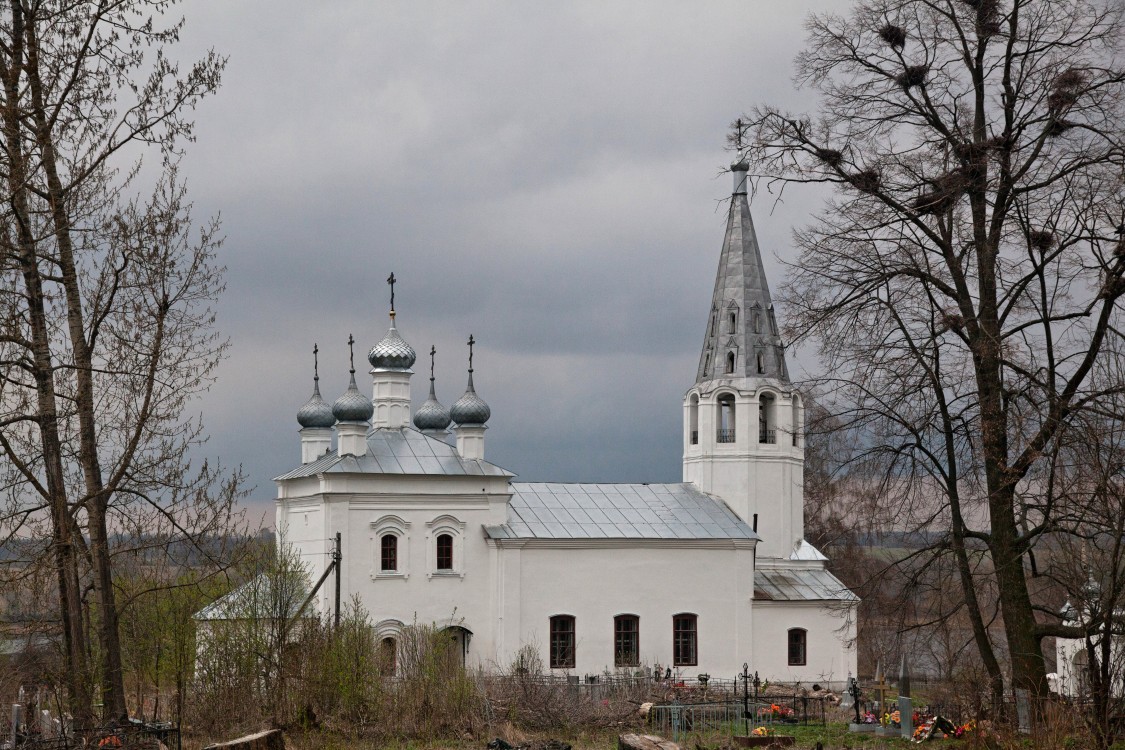 Савинское. Церковь Михаила Архангела. фасады
