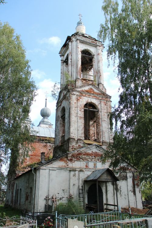 Церковь Владимирской иконы Божией Матери, Мишаки (Тутаевский район, Ярославская область). фасады