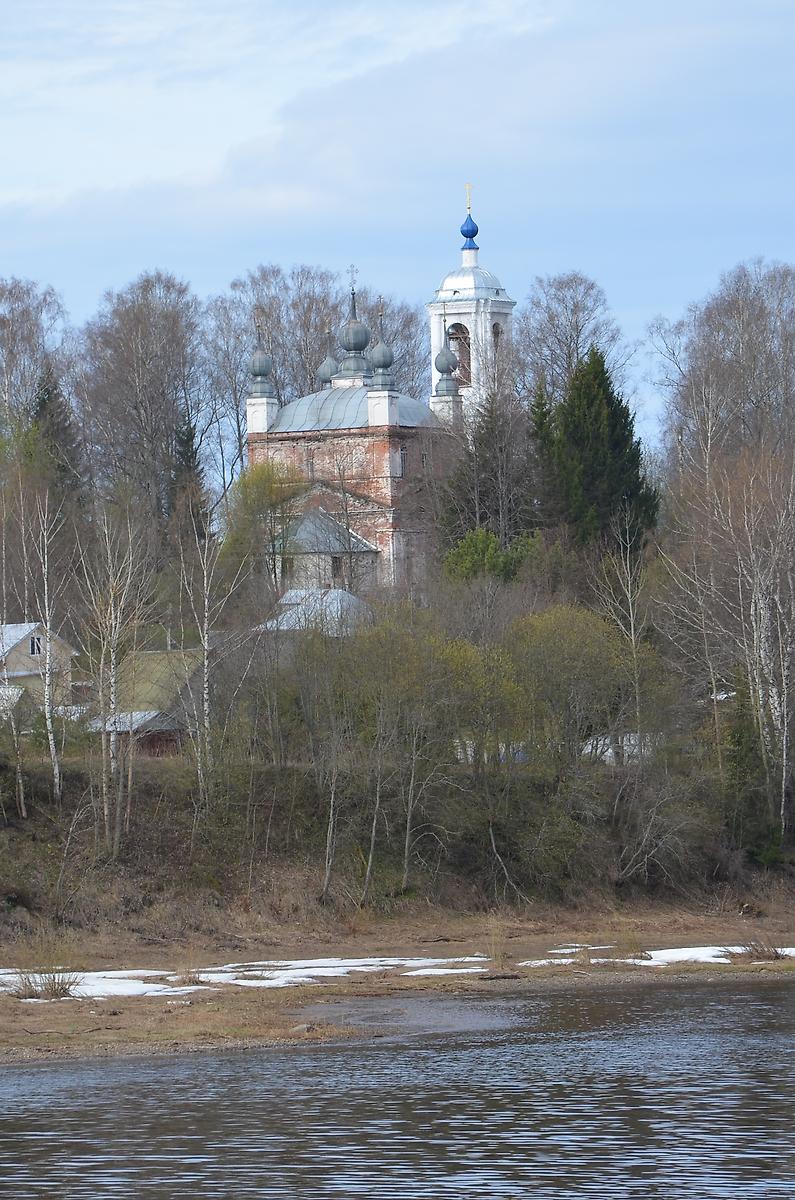 фасады. Церковь Владимирской иконы Божией Матери, Мишаки (Тутаевский район, Ярославская область)