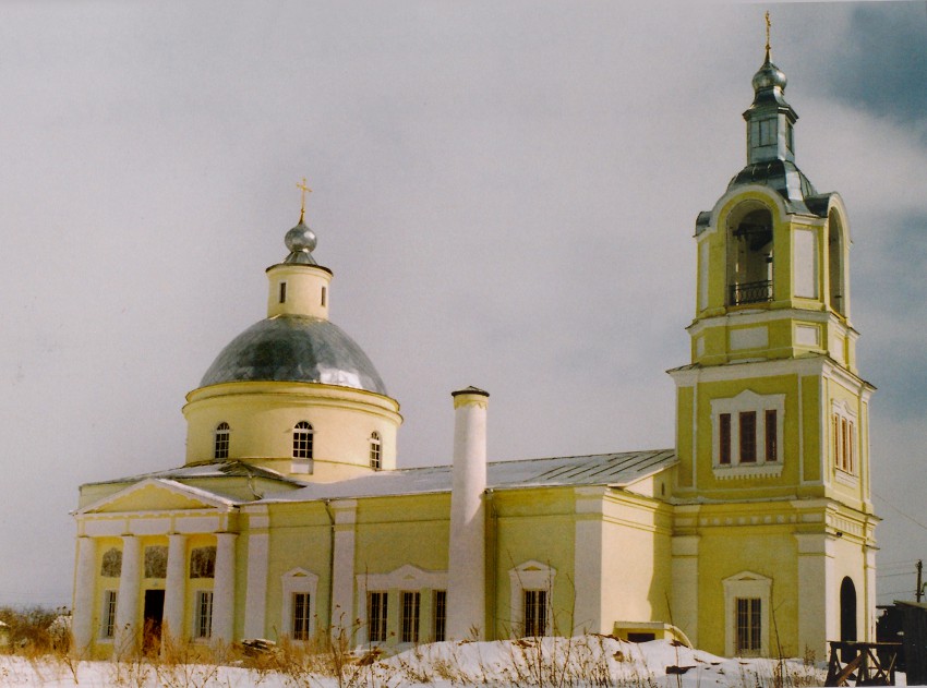 Подмошье. Церковь Николая Чудотворца. фасады