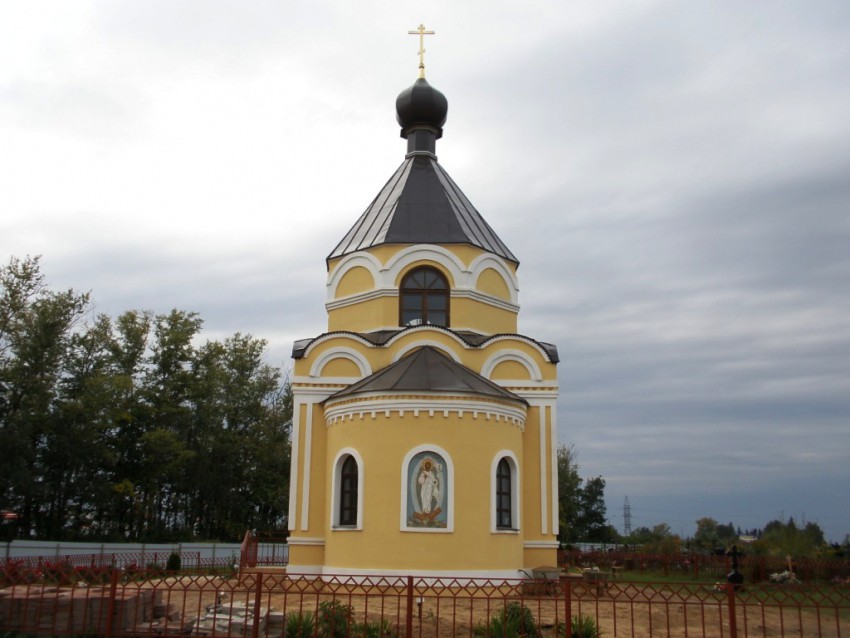 Церковь Всех Святых на новом городском кладбище, Дмитров (Дмитровский городской округ, Московская область). фасады, Вид с востока