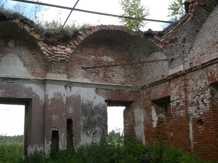 Церковь Троицы Живоначальной, Минеево, урочище (Дмитровский городской округ, Московская область). интерьер и убранство, Троицкая церковь в Минеево
