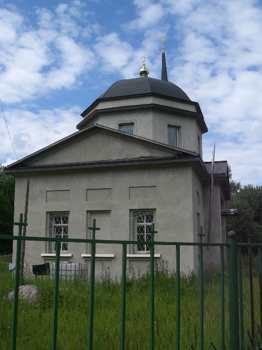 Церковь Покрова Пресвятой Богородицы, Надеждино (Дмитровский городской округ, Московская область). фасады, Покровская церковь в Надеждино
